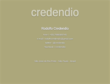 Tablet Screenshot of credendio.com